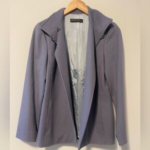 Lafayette 148 | Wool Cashmere Open Front Blazer Coat 8 Petite